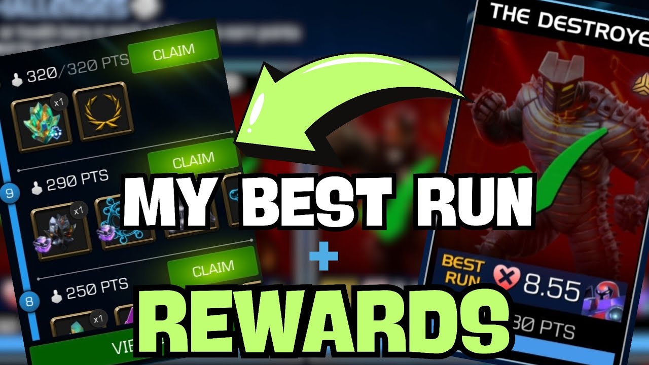DESTROYER COLISEUM DONE 😎 | BEST RUN + REWARDS - MCOC