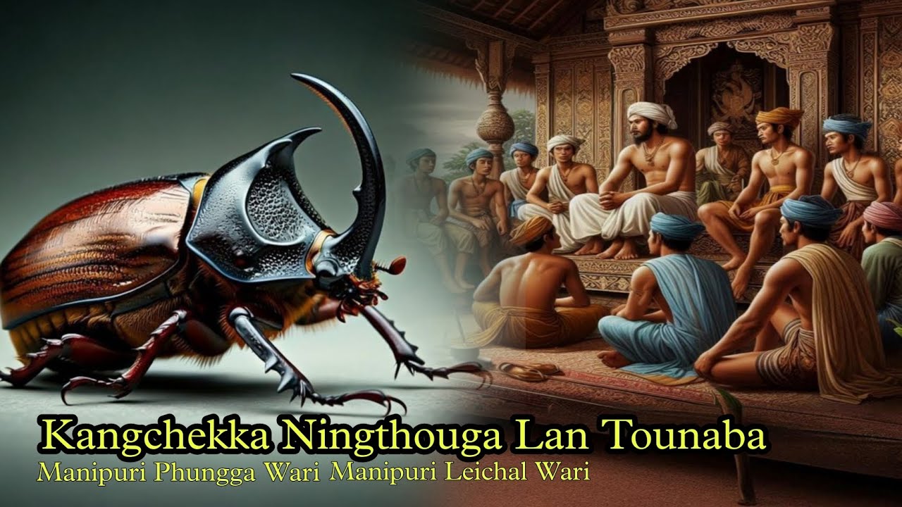 Kangchekka Ningthouga Lan Tounaba || Manipuri Phungga Wari || Manipuri Leichal Wari 