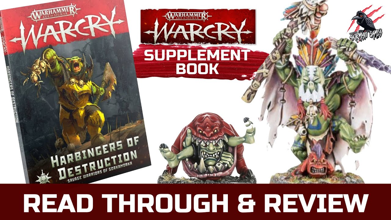 DESTRUCTION GRAND ALLIANCE - ОБЗОР WARCRY HARBINGERS OF DESTRUCTION - Что в книге Warhammer?