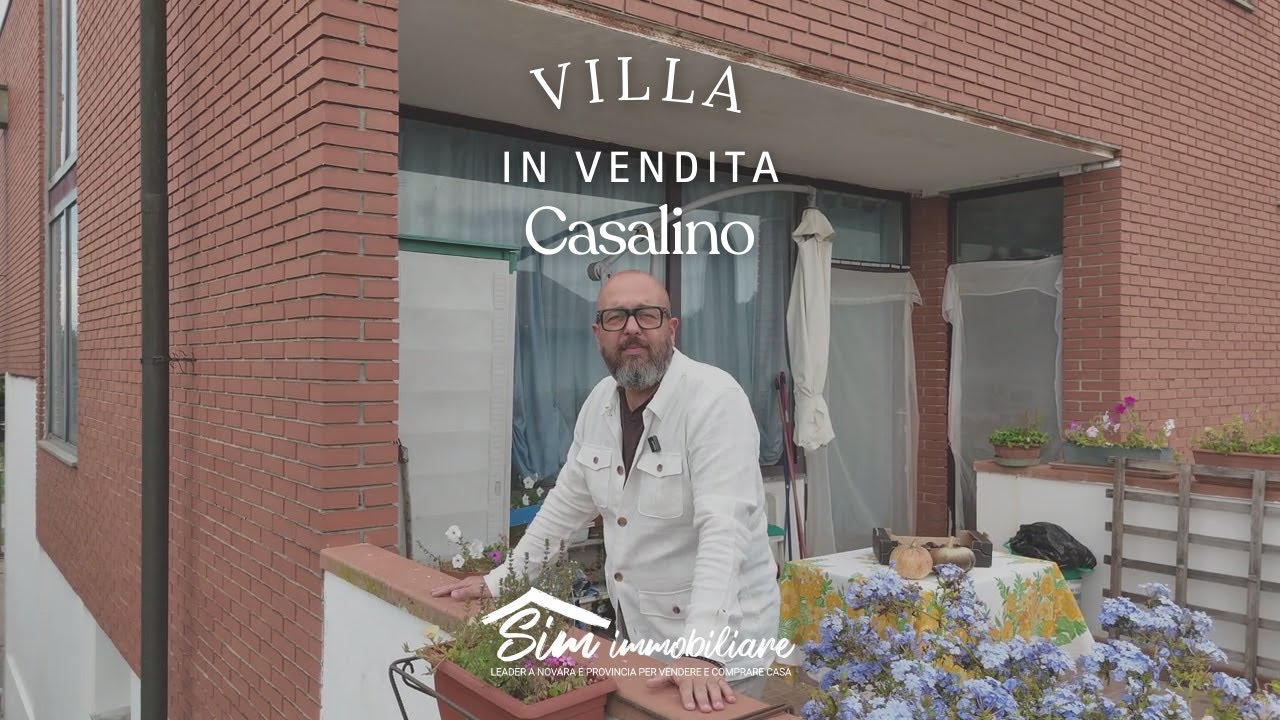 Splendida villa in vendita a Casalino (Novara), con ampio giardino e terrazzo con vista panoramica