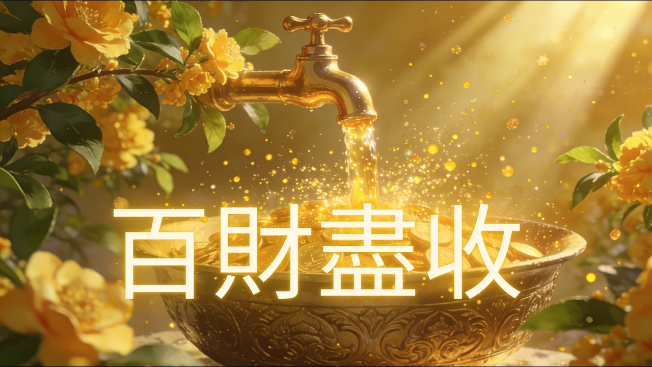 高頻金錢音樂｜顯化專場聚焦財富意圖，開啟全維吸金模式🧧 百財入宅，財源永續💰 正偏雙財，精準顯化✅ 年終獎翻倍，豐盛兌現貴人攜運至，心願即刻成2026 財富終章，由你定義 🍀