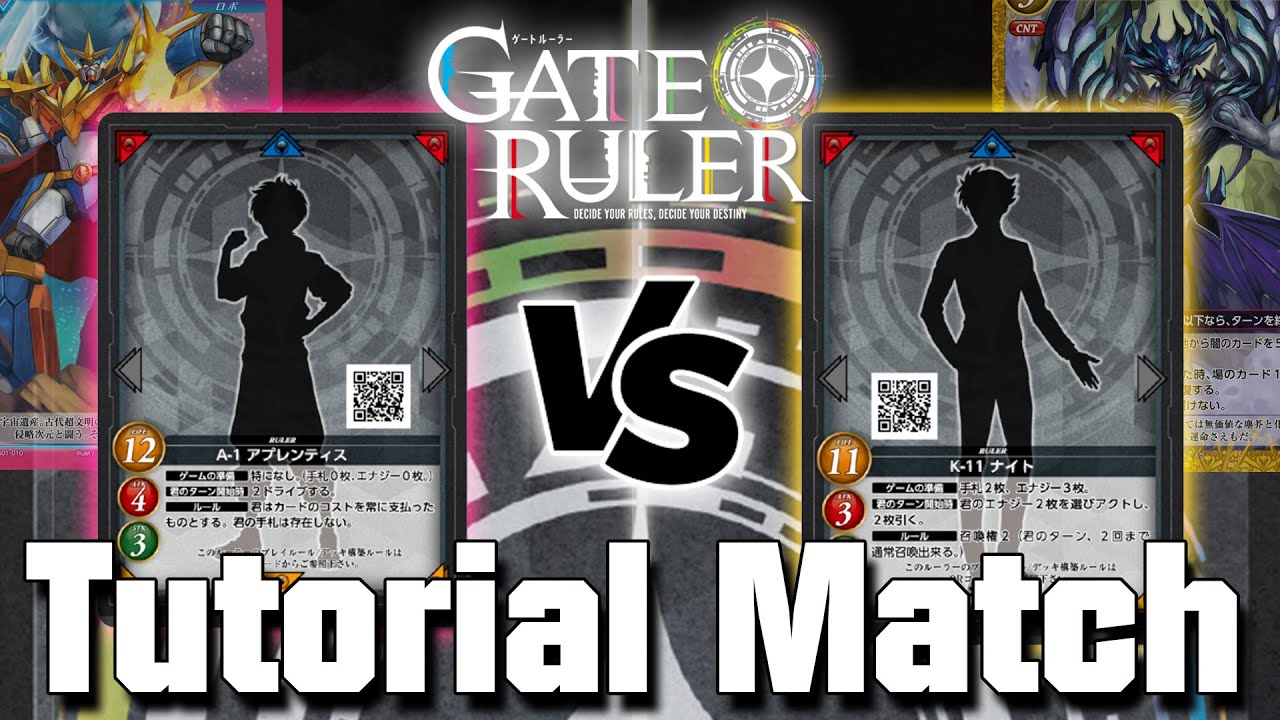 How to Play GATE RULER!! | Apprentice vs Knight Starter Decks Tutorial Match