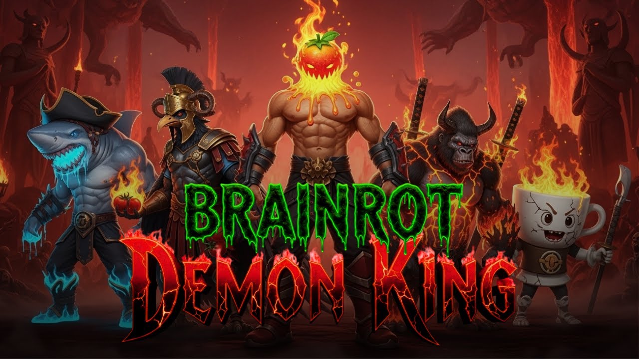 BRAINROT DEMON KING | Official Music Video