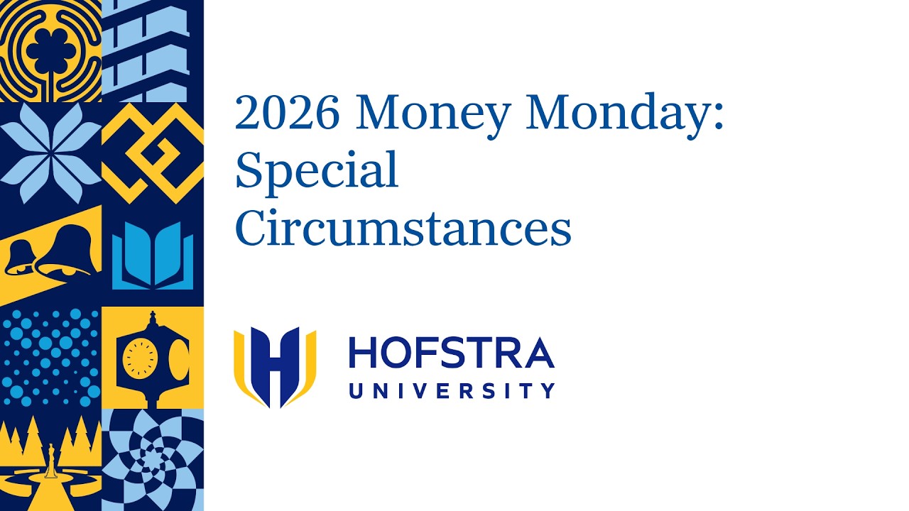 2026 Money Monday: Special Circumstances
