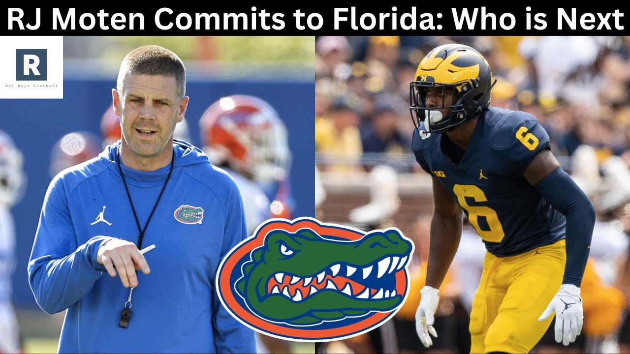 RJ Moten Commits to Florida | New Transfer Portal Targets for the Gators | Who is Next?