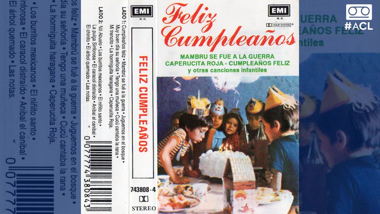 (1980) Cristina Muñoz y Coro - Cumpleaños Feliz (Versión Tradicional Chilena) [Cassette Tape 🇨🇱]