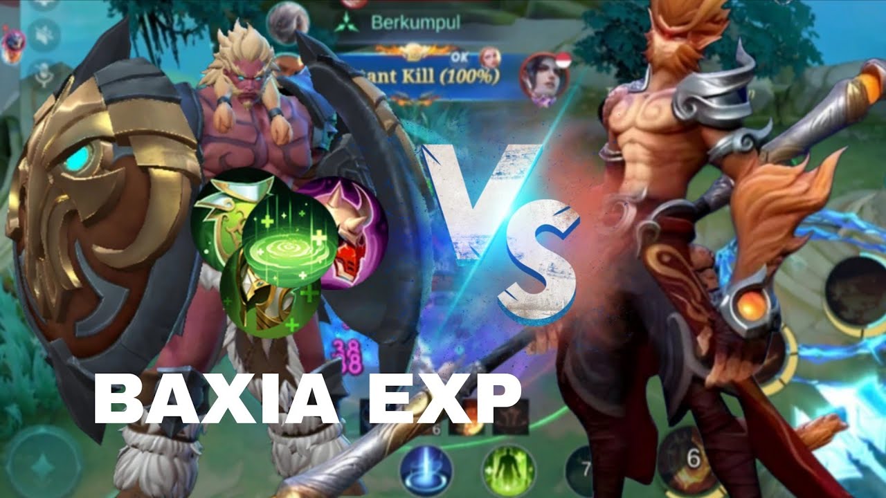 BAXIA EXP LAWAN SUN & BUILD BAXIA| MOBILE LEGEND 