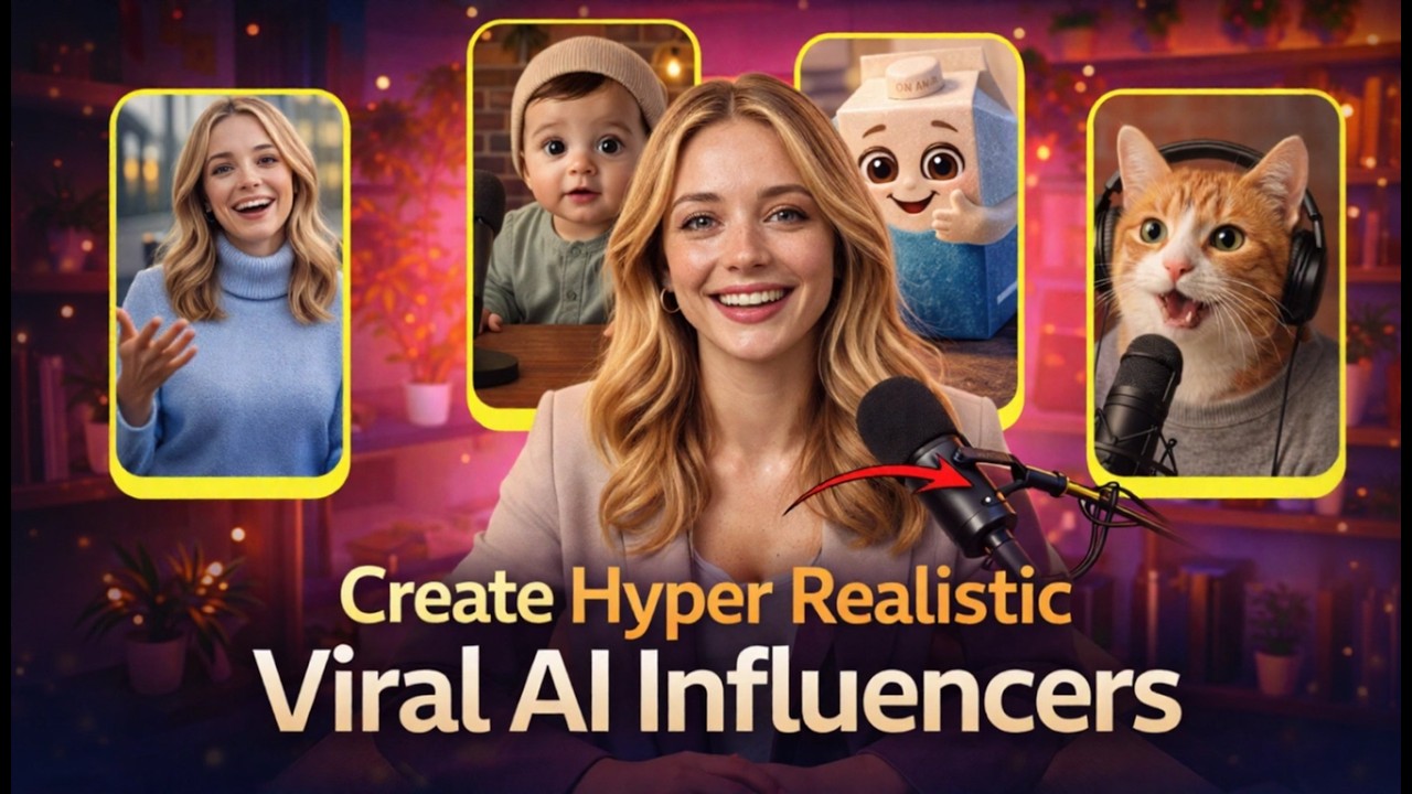 Make Unlimited Videos With Hyper Realistic AI Influencers