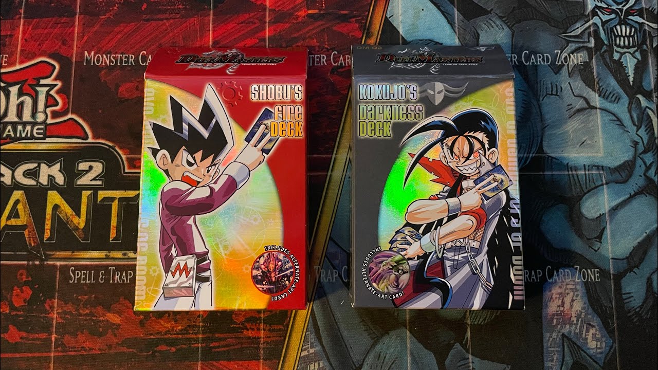 Duel Masters Theme Decks Shobu + Kokujo unboxing!!