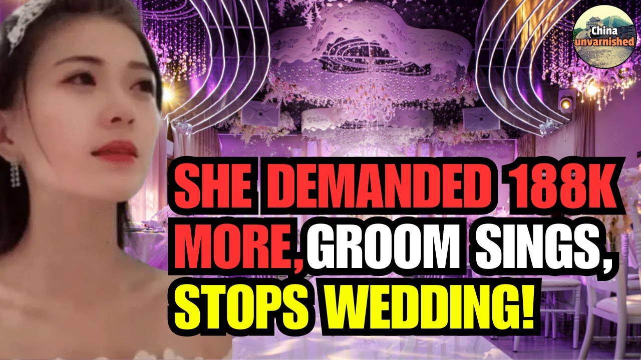 Bride Demands Extra 188,000 Yuan at Wedding, Groom Halts Ceremony with a Song!
