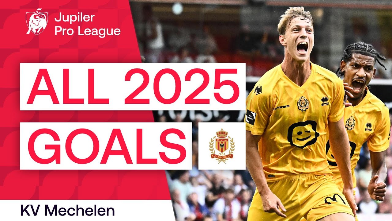 ALL KV MECHELEN GOALS IN 2025 | Jupiler Pro League