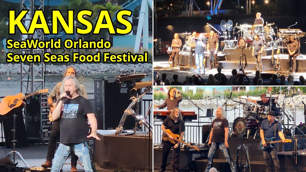 Kansas at SeaWorld Orlando - Seven Seas Food Festival