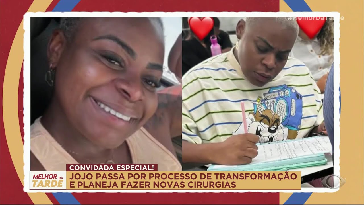 Jojo Todynho participa do programa Melhor da Tarde com Leo Dias