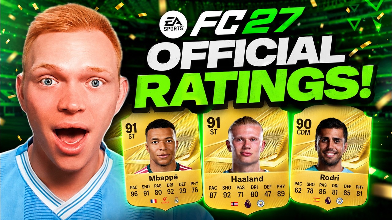 EA Just Revealed The FC 27 Ratings🤯