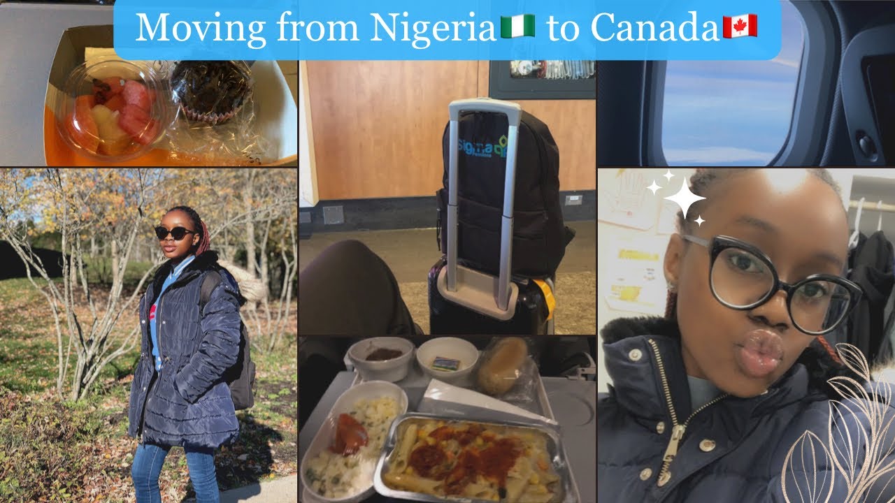 TRAVEL PREP AND TRAVEL VLOG: RELOCATING FROM NIGERIA TO CANADA ALONE✈️