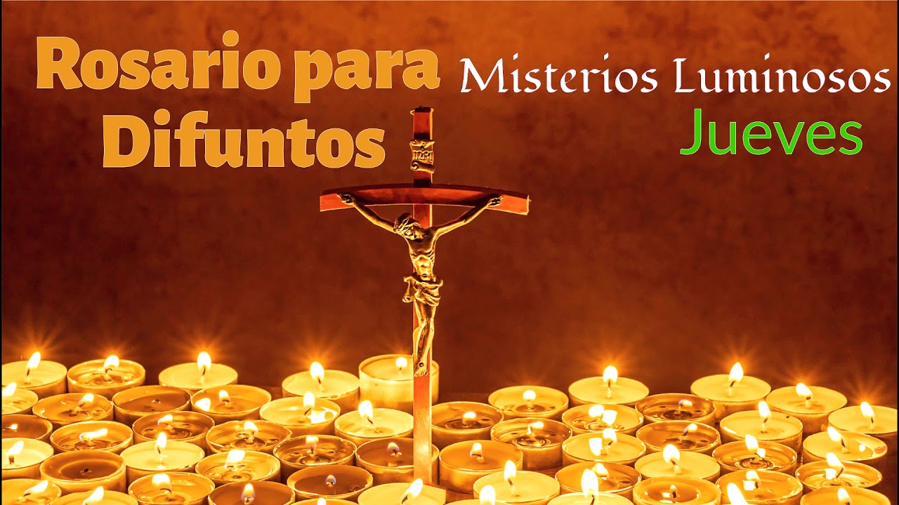 ✝️𝙍𝙊𝙎𝘼𝙍𝙄𝙊 𝙋𝘼𝙍𝘼 𝘿𝙄𝙁𝙐𝙉𝙏𝙊𝙎 misterios luminosos jueves /📿 Oraciones Católicas / Orar Unidos.