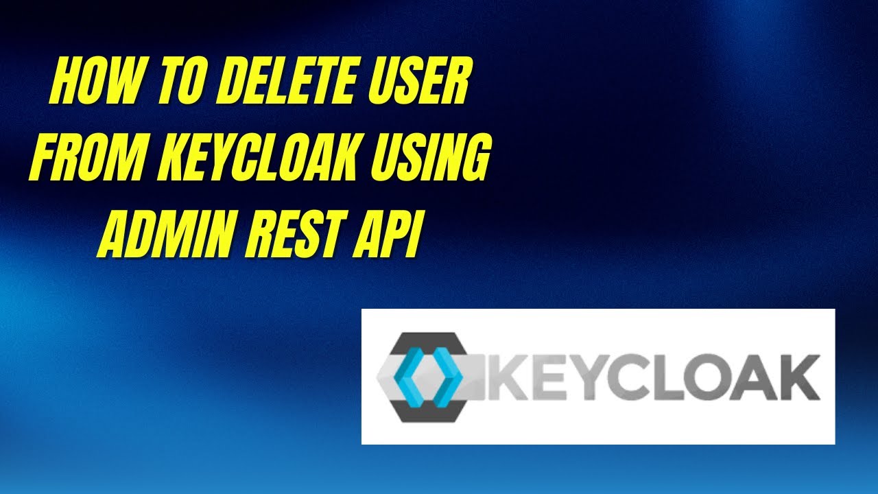 How to Delete User from Keycloak using Admin REST Api