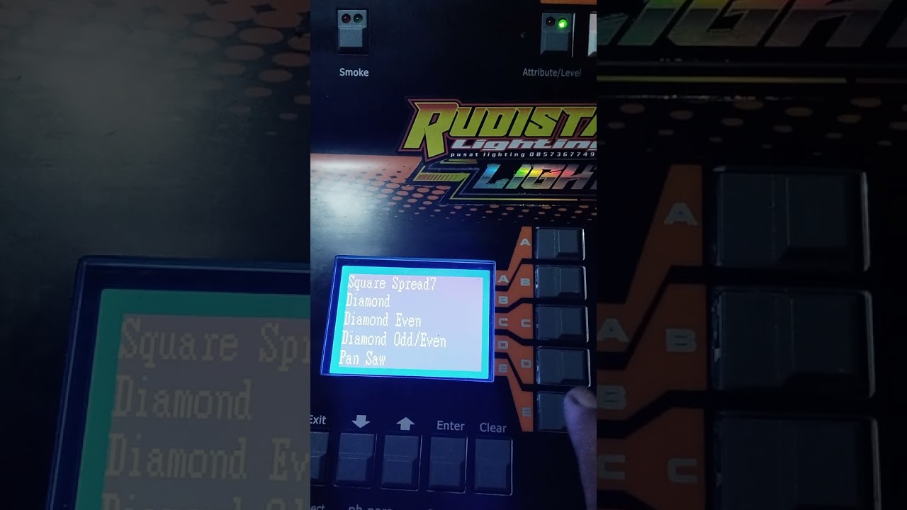 Cara buat Gerakan pargoe kanan kiri mixer pearl 1024 tutorial