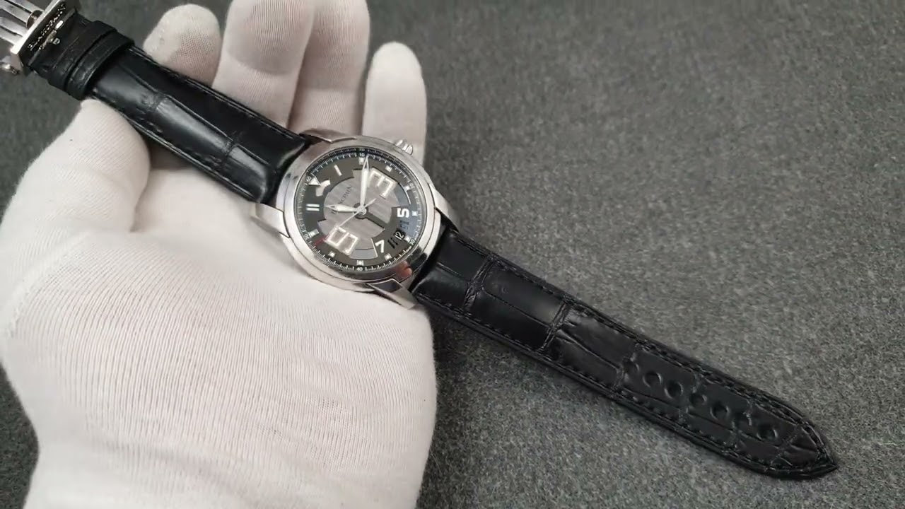 Ремешок для часов Blancpain L-evolution 8 Jours Grande Date из кожи крокодила.