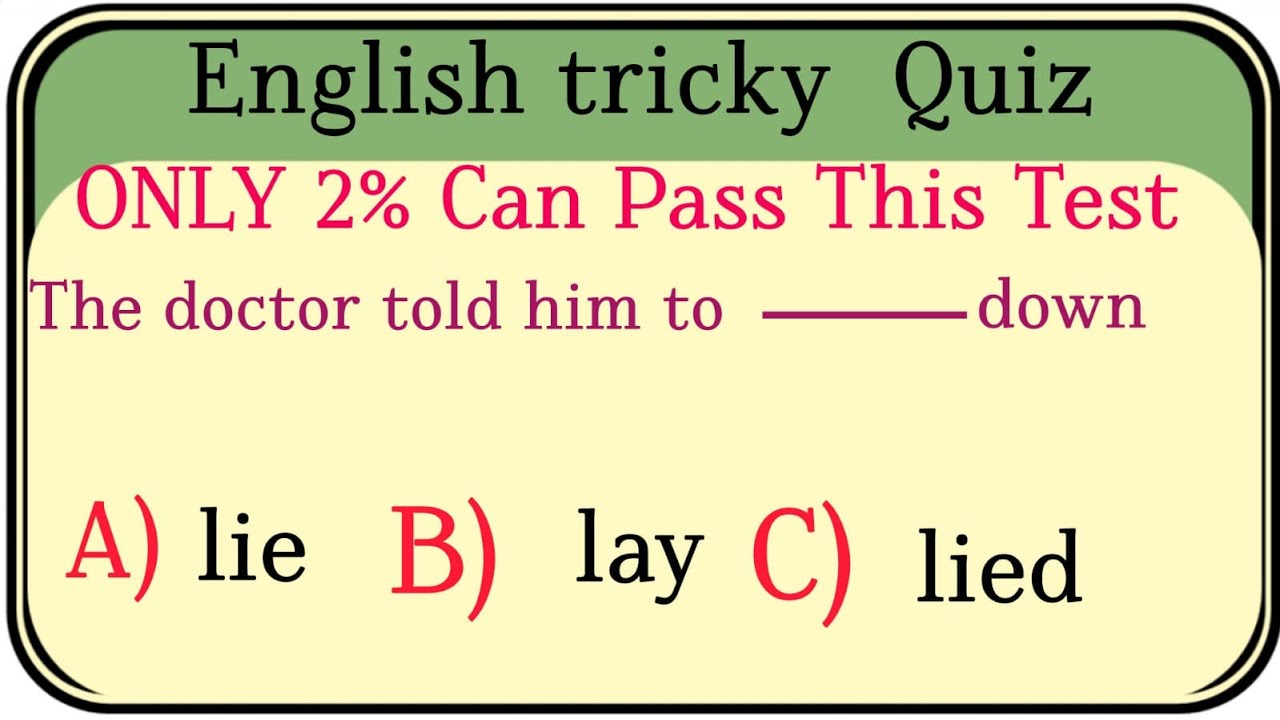 G for Grammar past present future mix ✨ ONLY 2% Can Pass This Test