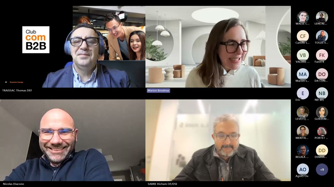 Webinaire CLUB COM B2B :  IA, quantique et mammouths  les folles tendances innovation - Replay
