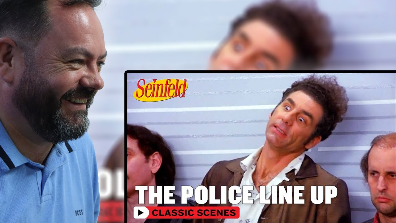 BRITS React to Kramer Uses Tupperware And Joins A Police Line Up | The Beard | Seinfeld