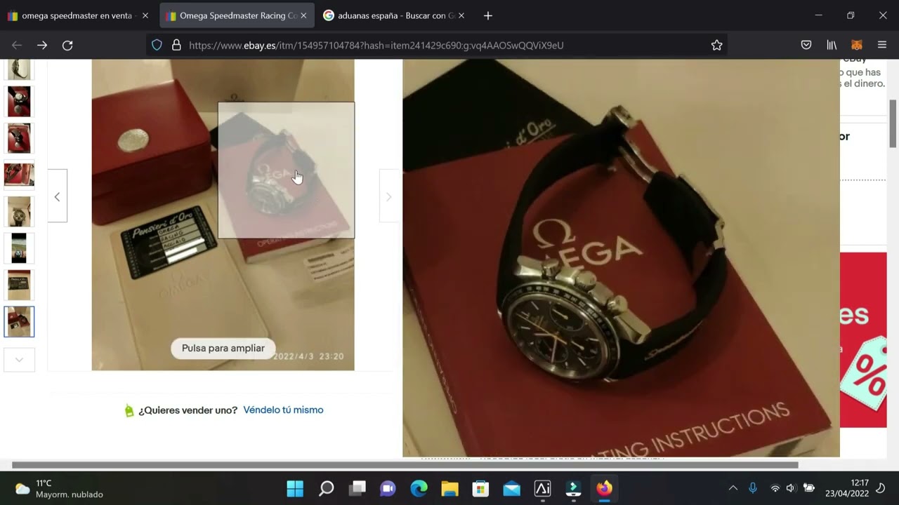COMO COMPRO MIS RELOJES EN EBAY: para que no me estafen