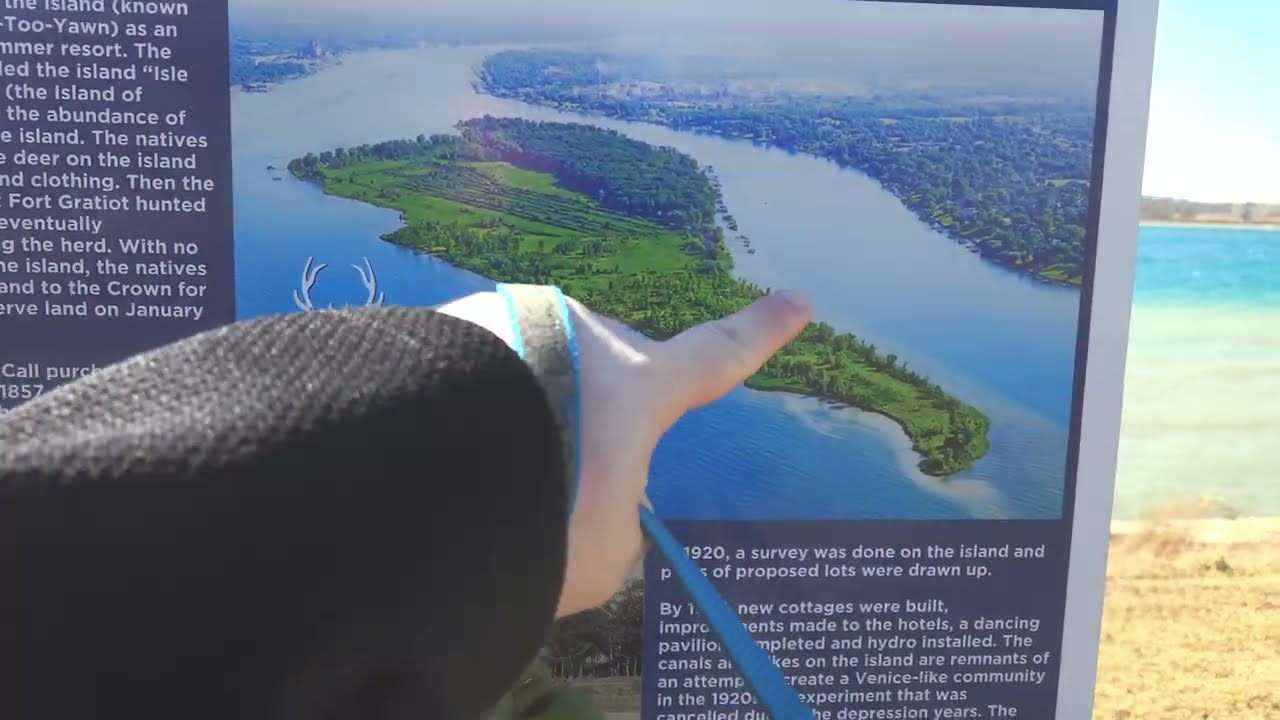 A nice March walk with my dog: St. Clair River