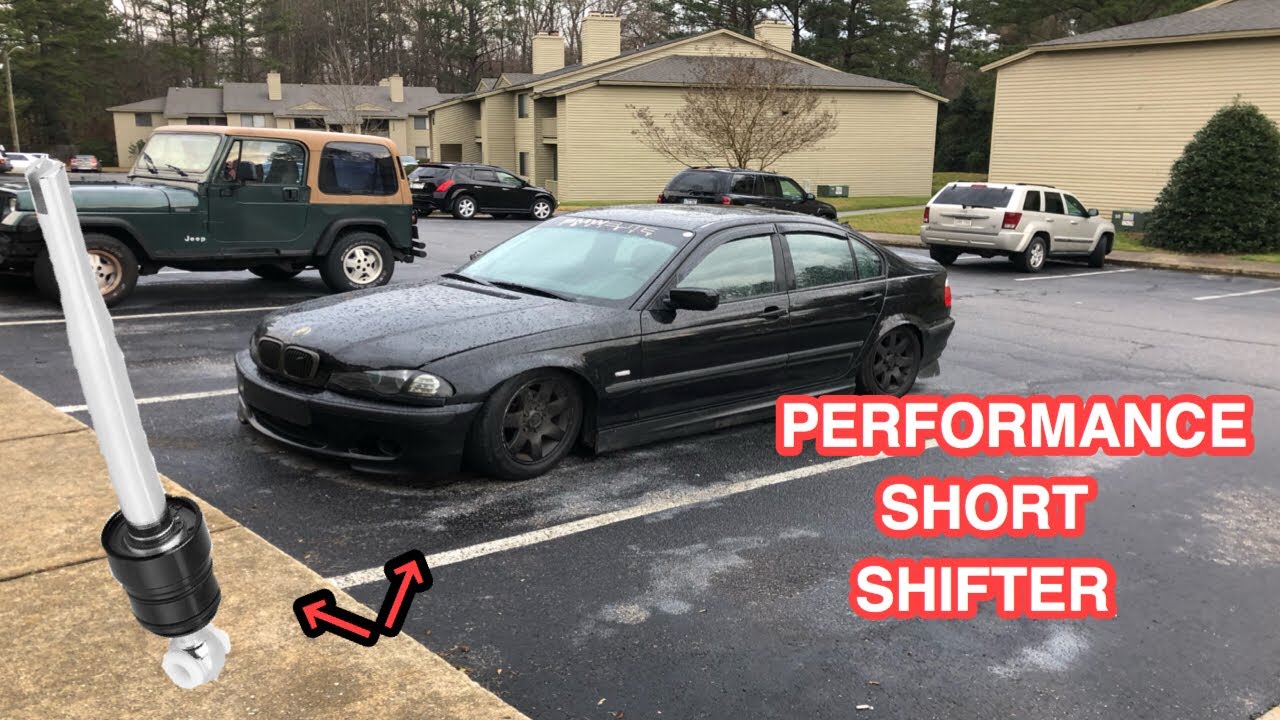 INSTALLING A SHORT SHIFTER ON MY BMW E46!