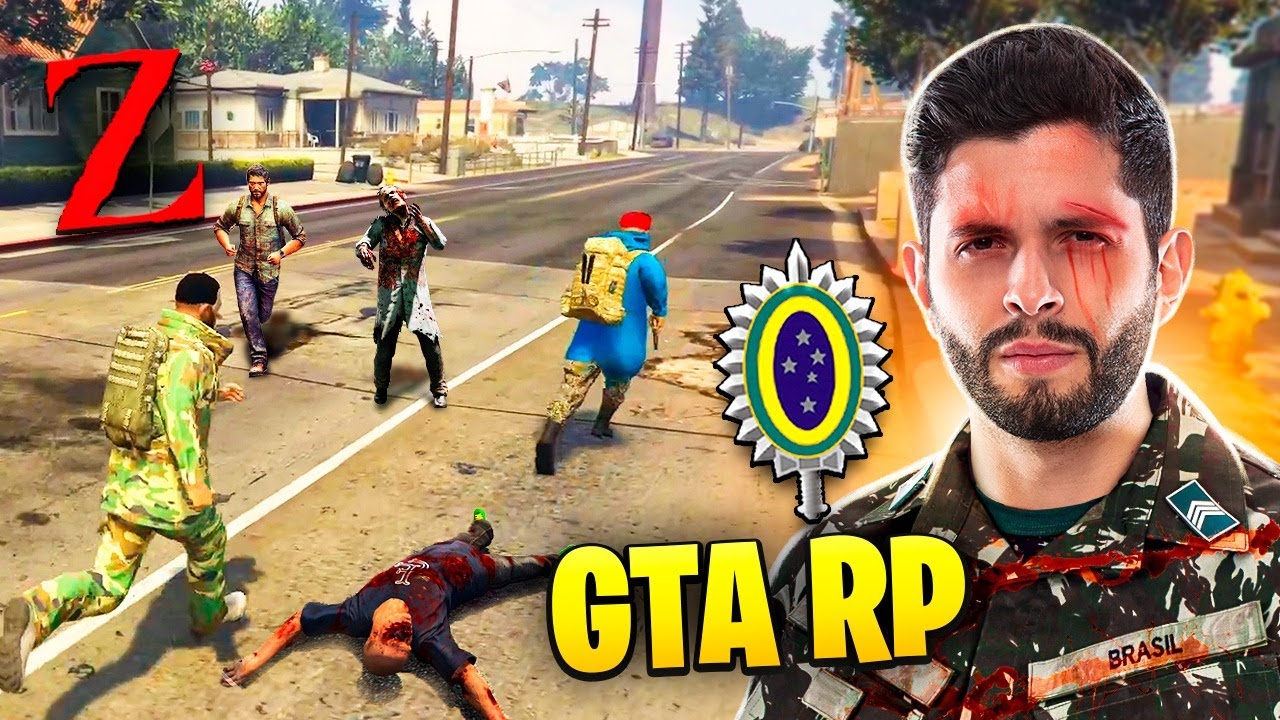 FIM DO EXÉRCITO?! PRIMEIRO DIA NO APOCALIPSE ZUMBI!! GTA RP