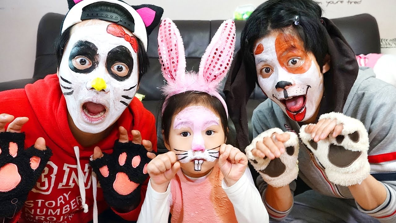 Boram dan Teman-teman bersenang-senang bersama - Tantang diri Anda untuk melukis wajah!