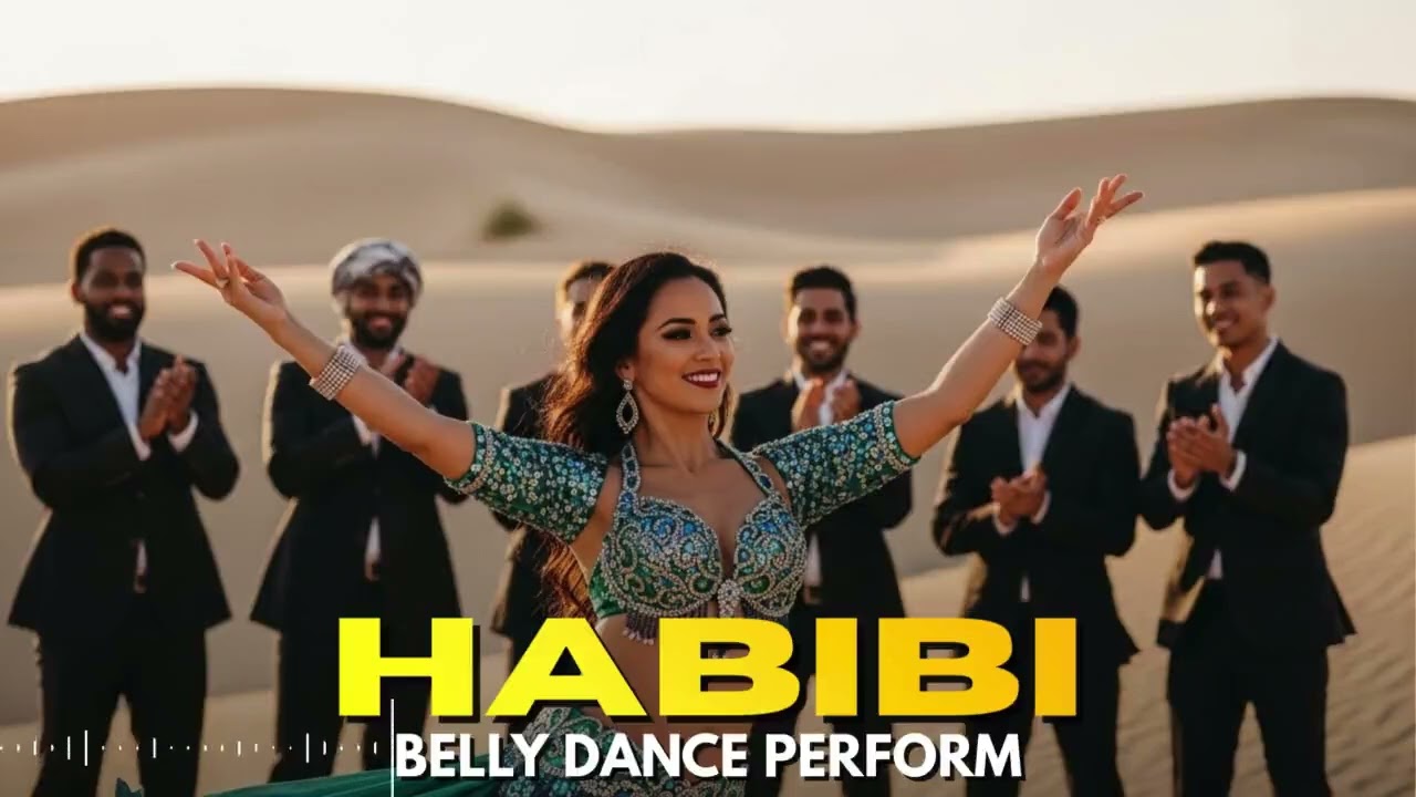 Desert Vibes Arabic EDM Habibi Belly Dance Groove | Viral Middle East Remix 💃⚡