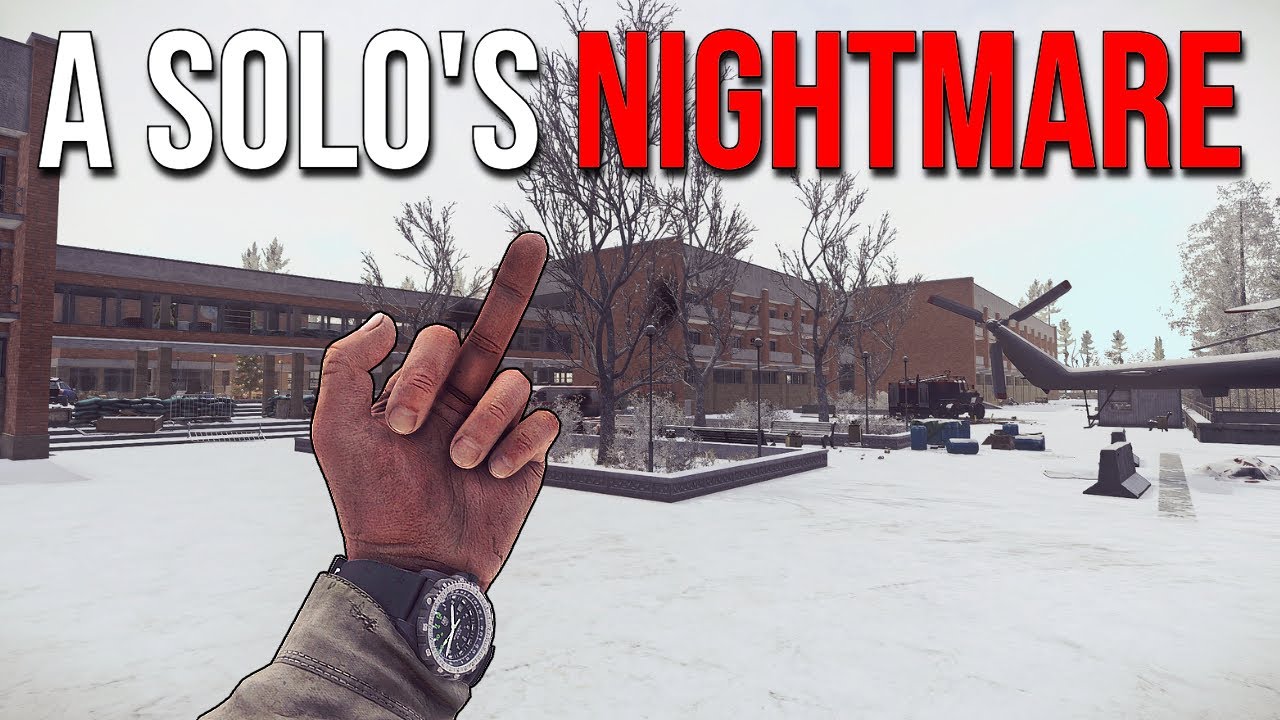 Когда игрок в Tarkov в одиночку отправляется на курорт...