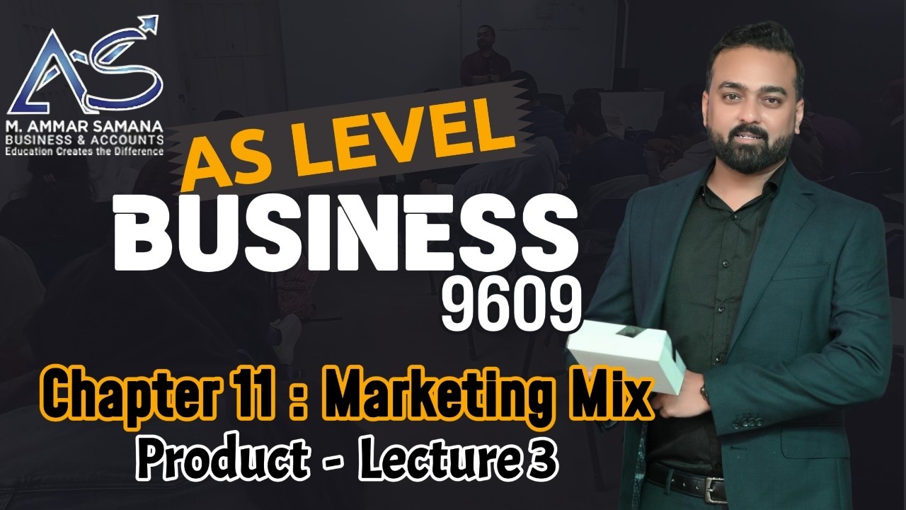 Business AS LEVEL – Class 46 – Chapter 11 Marketing Mix - Product