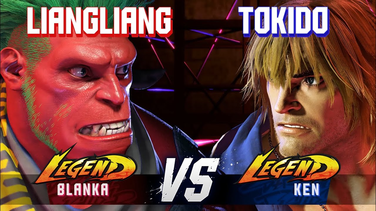 SF6 ▰ LIANGLIANG (Blanka) vs TOKIDO (Ken) ▰ Ranked Matches