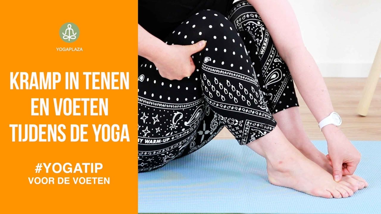 Kramp in voeten en tenen tijdens de yoga 
