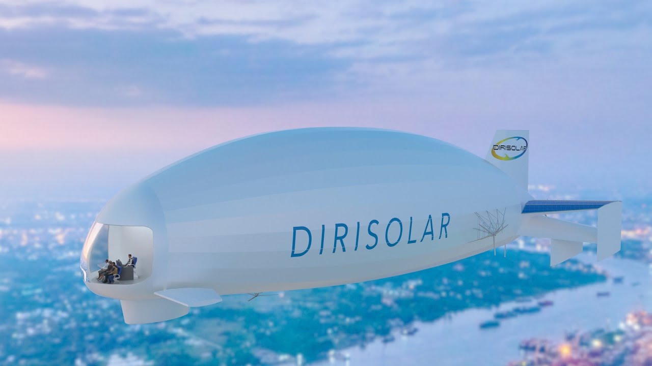 DIRISOLAR Solar-powered airship