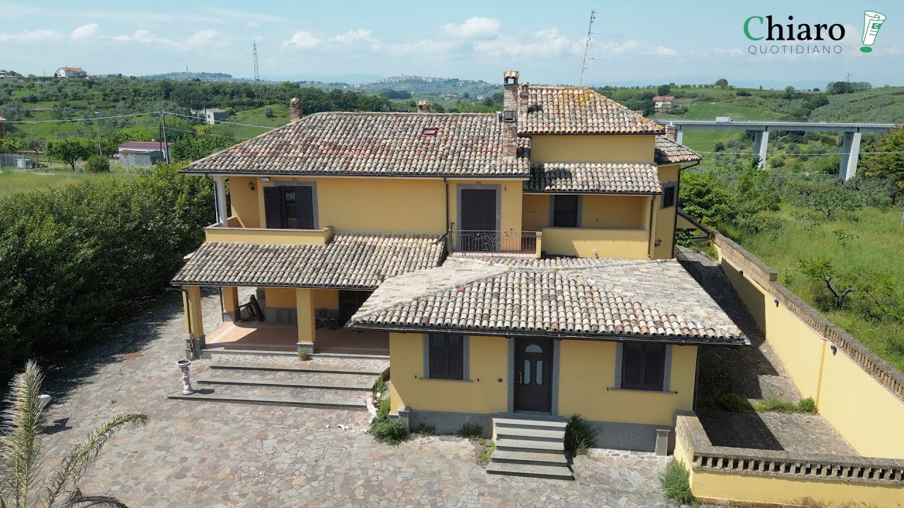 Legge sulla criminalità organizzata, confiscata villa alla periferia di Vasto