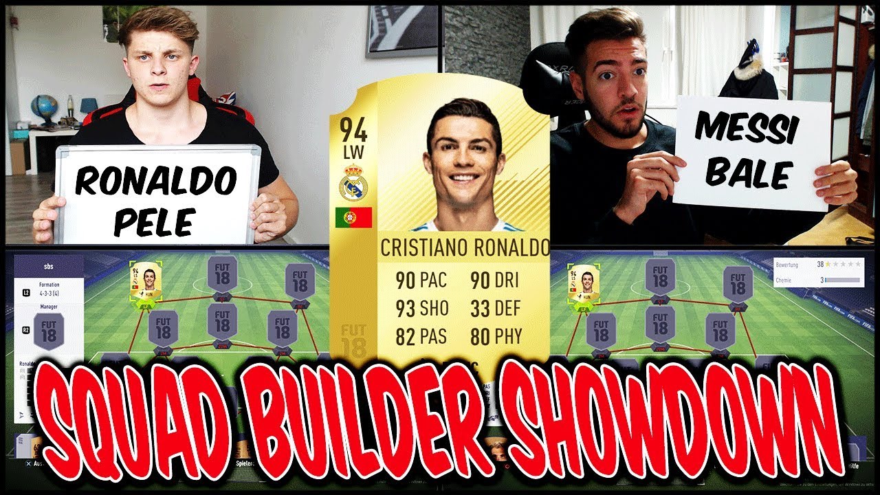 FIFA 18 - C. RONALDO SQUAD BUILDER SHOWDOWN vs. WAKEZ! 🔥⚽⛔️ - Ultimate Team Deutsch