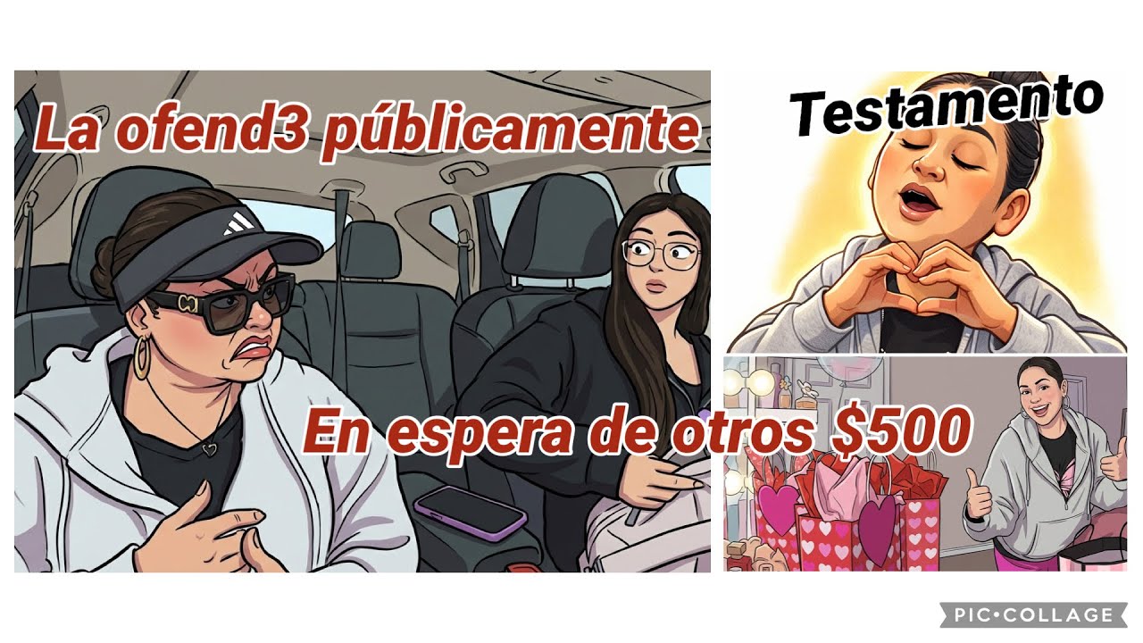 Bren.. expone a su madre testamento y seguro de vida pide su regalo $500 otra vez?