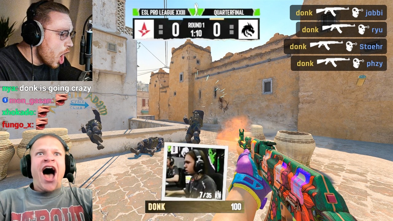 I Trolled Jynxzi while he Co-Streamed Donk's Craziest Game