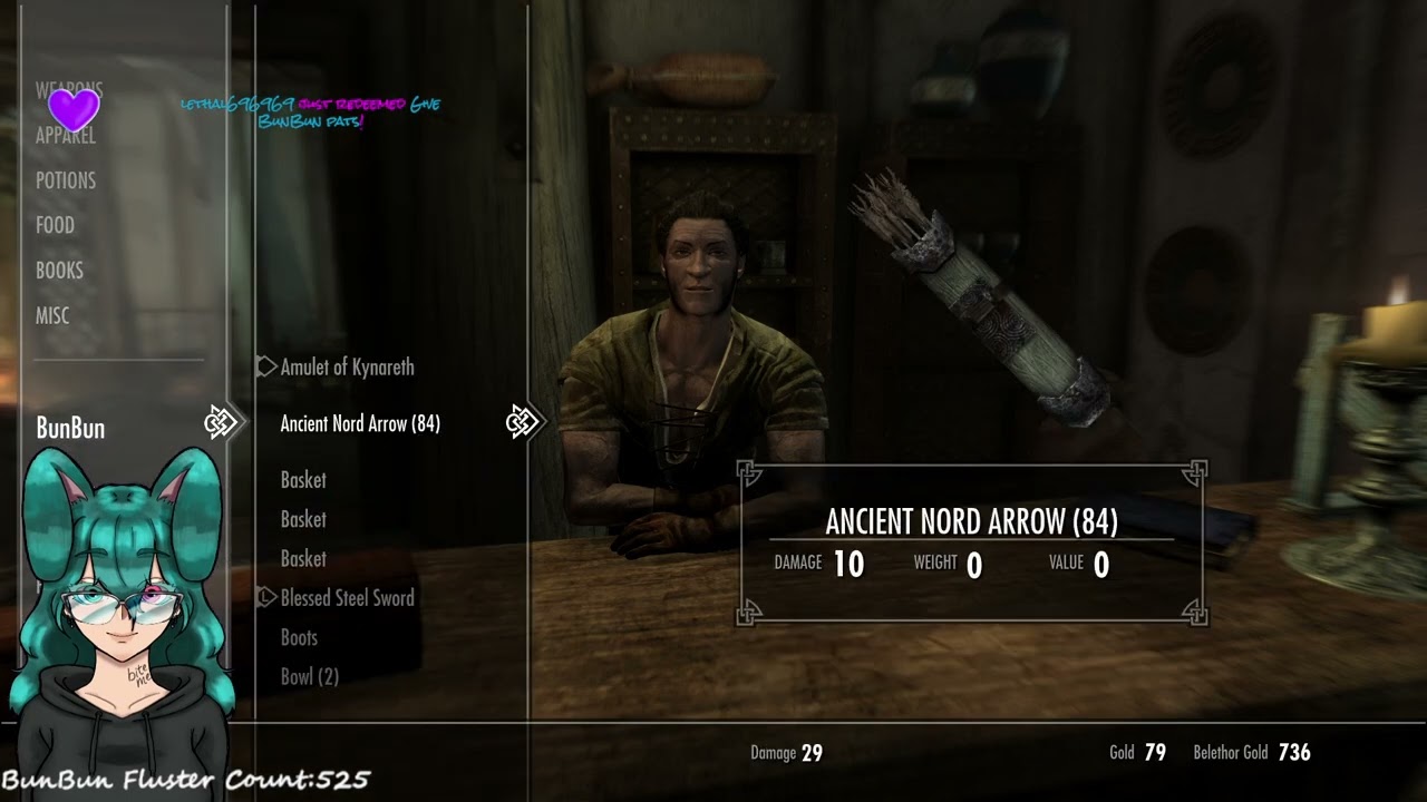 Skyrim, time to loot all the potatoes!