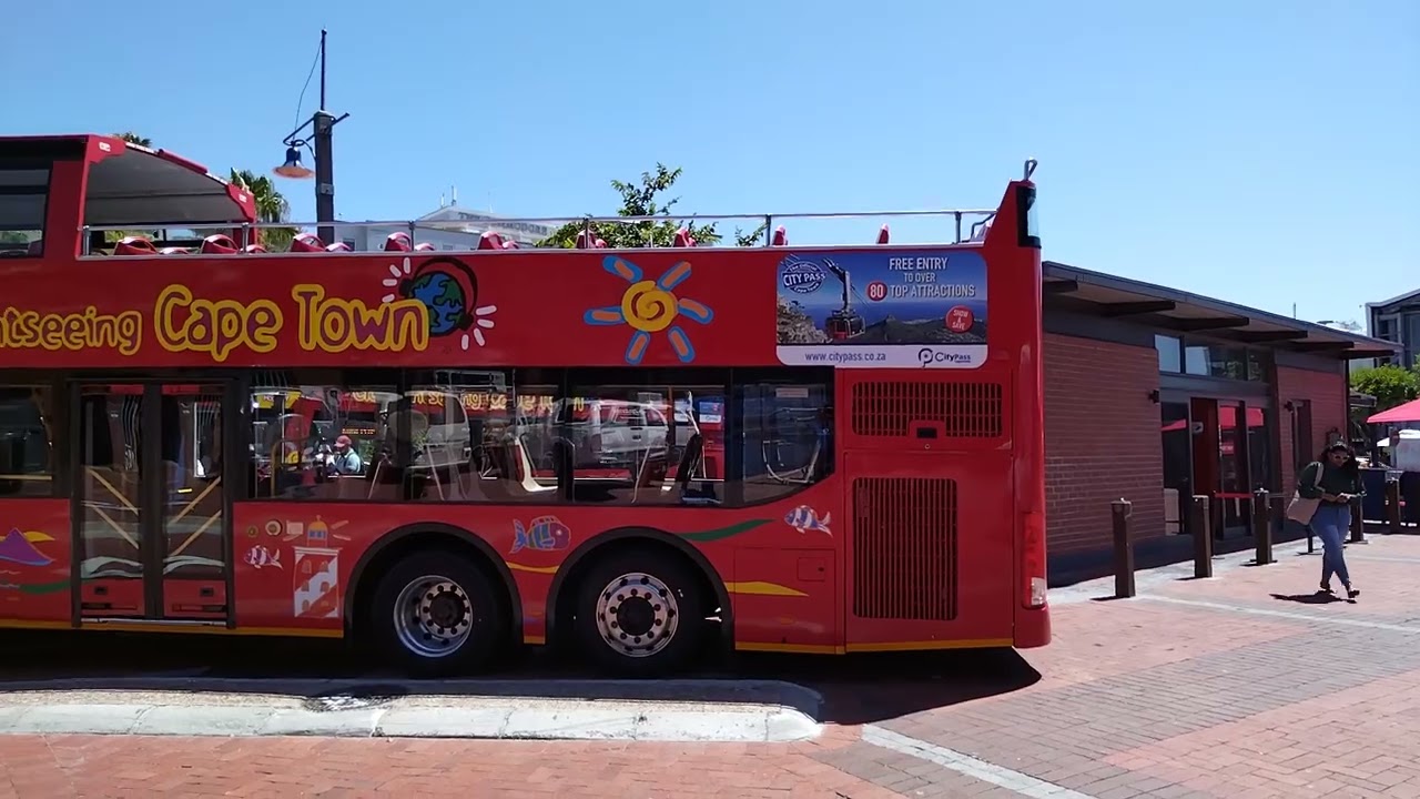 Red bus journey from [V&A] Waterfront to various beautiful locations in Cape Town:[Part One]