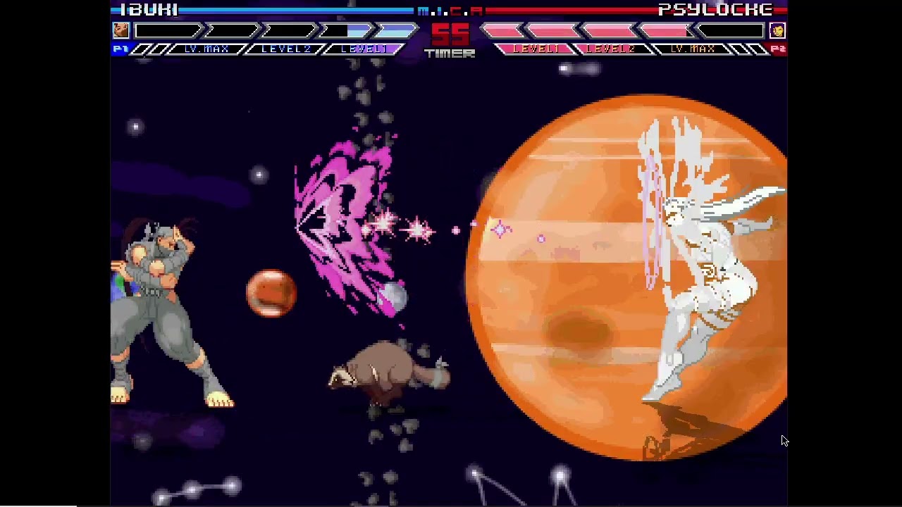 Karane MUGEN Battle #381: Ibuki vs Psylocke