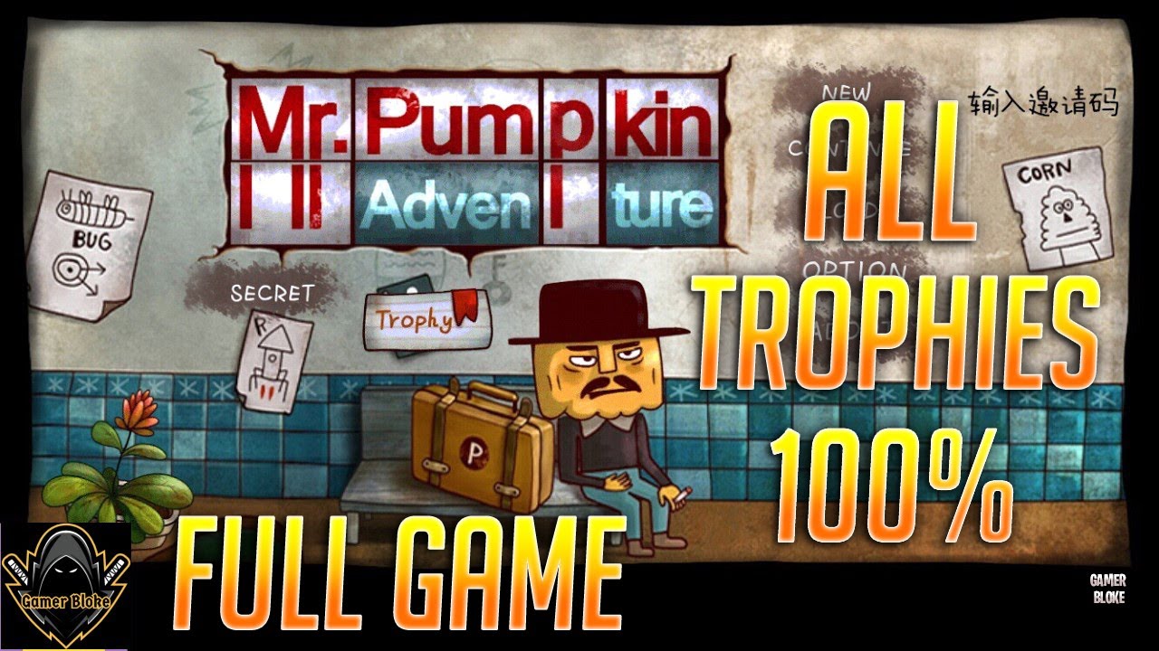 Mr. Pumpkin Adventure - Full Game 100% (All Trophies + Achievements)