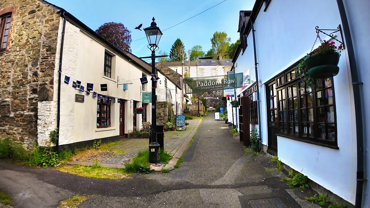 A Walk at DAWN in Tavistock ☀️🌻Beautiful West Country Walking Tour | POV 4K UHD 50fps