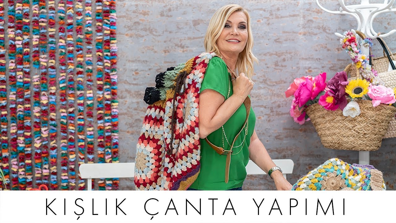 Pratik ve Şık Kışlık Çanta Nasıl Örülür I Derya Baykal
