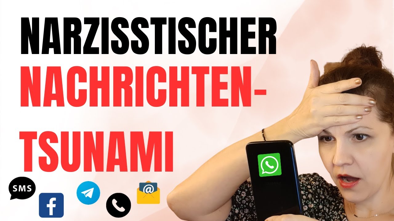 Der Narzisstische Nachrichten-Tsunami - Das solltest du wissen (Unglaublich!)