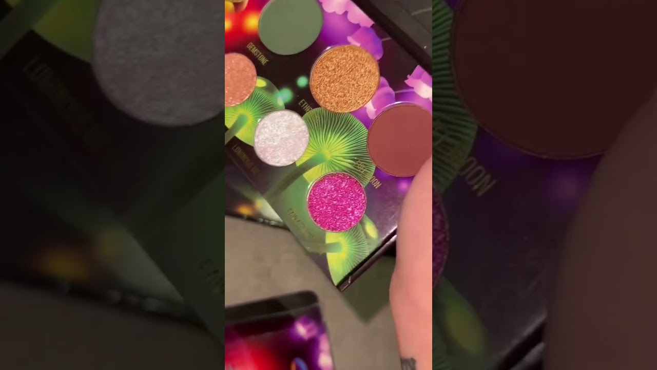 Full face of COLOR CHANGING MAKEUP