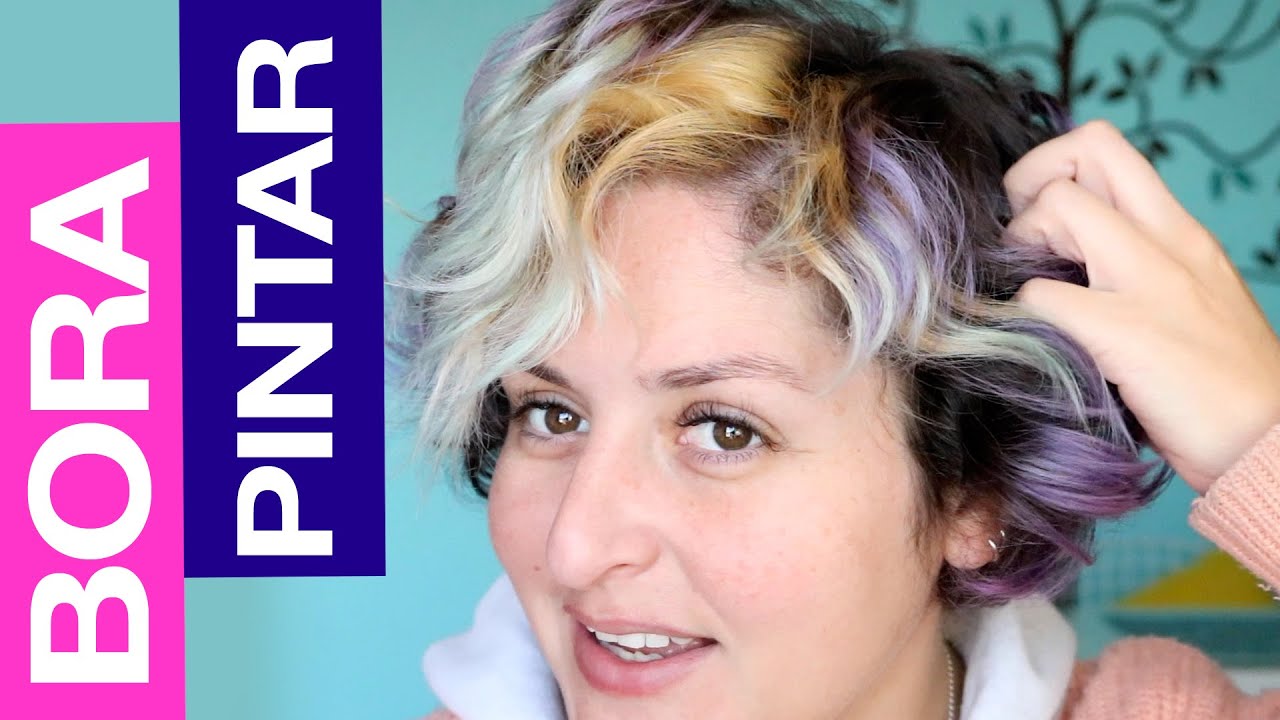 CABELO CURTO PIXIE COLORIDO COM 3 CORES | Hoje Eu Resolvi Mudar
